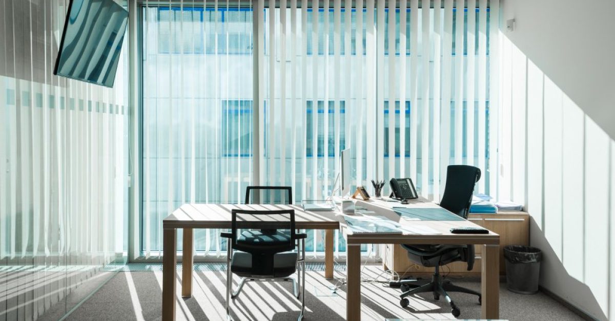 cortinas oficinas