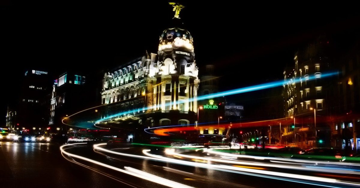 Madrid capital Gran Vía